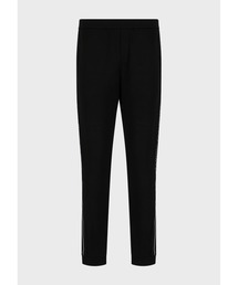 EMPORIO ARMANI | 【エンポリオ アルマーニ】ジョガーパンツ ダブルジャージー素材 ジャカードロゴテープ(スウェットパンツ)
