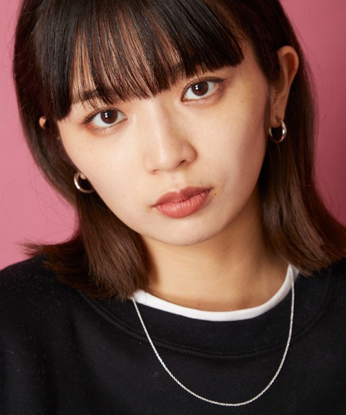 unrelaxing(アンリラクシング)の「SILVER925 CHAIN NECKLACE シルバーチェーンネックレス(ネックレス・メンズ・シルバー・FREE)」の2枚目の写真