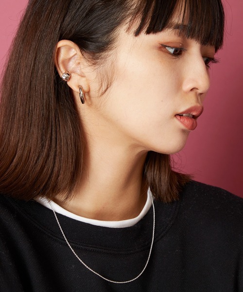 unrelaxing(アンリラクシング)の「SILVER925 CHAIN NECKLACE シルバーチェーンネックレス(ネックレス・メンズ・シルバー・FREE)」の3枚目の写真