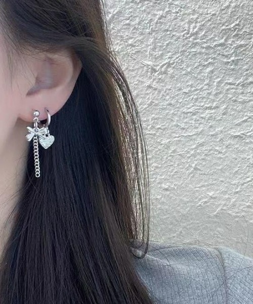 LAC-VERT(ラック・ヴェール)の「ベアピアスセット(ピアス(両耳用)・レディース・シルバー・FREE)」の9枚目の写真