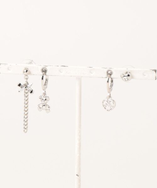 LAC-VERT(ラック・ヴェール)の「ベアピアスセット(ピアス(両耳用)・レディース・シルバー・FREE)」の10枚目の写真