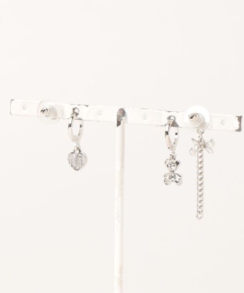 LAC-VERT(ラック・ヴェール)の「ベアピアスセット(ピアス(両耳用)・レディース・シルバー・FREE)」の11枚目の写真