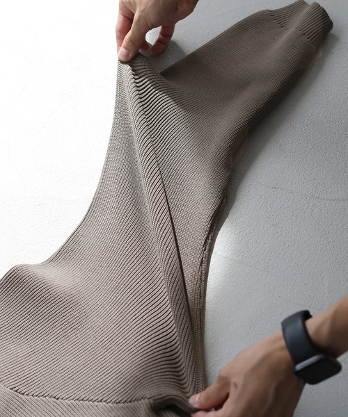 ASTRONOMY（アストロノミー）の「4WAYストレッチ ウォッシャブル ボタンレスカーディガン（カーディガン/ボレロ・メンズ・ライトグレー/モカ/パープル/ブラック/チャコール/ブルーグリーン/マスタード・XL/S/L/M）」の11枚目の写真