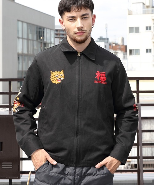 HOUSTON Houston ベトジャン リバーシブル 中綿 キルティング ベロア