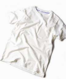 SHIPS | SC: SHIPS（シップス）ミニパイル ボーダー ポケット Tシャツ■(Tシャツ/カットソー)