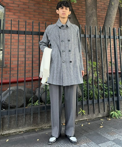 CIAOPANIC（チャオパニック）の「2wayヘリンボンダブルブレストコート