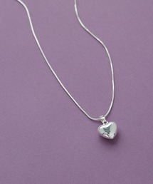 ぷっくりハートトップネックレス