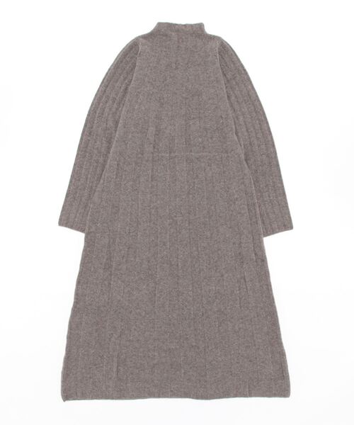 CASA FLINE（カーサフライン）の「リブフレアニットドレス（ワンピース・レディース・ライトグレー/レッド/ベージュ・FREE）」の17枚目の写真