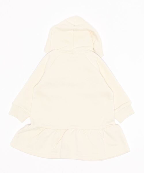SLAP SLIP(スラップスリップ)の「SLAPSLIP/裏起毛ロゴハートラグランフーディワンピース(80~130cm)(ワンピース・キッズ・オフホワイト/ピンク・120/110/130/80/90/100)」の18枚目の写真