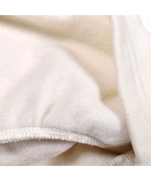 SLAP SLIP(スラップスリップ)の「SLAPSLIP/裏起毛ロゴハートラグランフーディワンピース(80~130cm)(ワンピース・キッズ・オフホワイト/ピンク・120/110/130/80/90/100)」の12枚目の写真