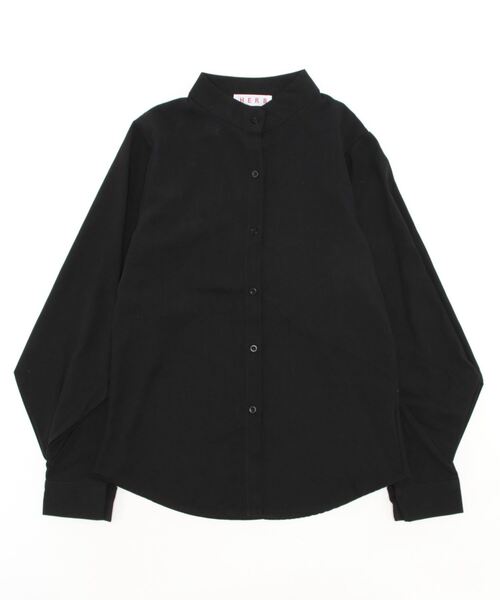 IO(イオ)(イオ)の「IO select / バルーン袖ルーズレギュラーカラーシャツ(シャツ/ブラウス・レディース・ホワイト/ブラック/ベージュ・LARGE/MEDIUM/X-LARGE)」の6枚目の写真