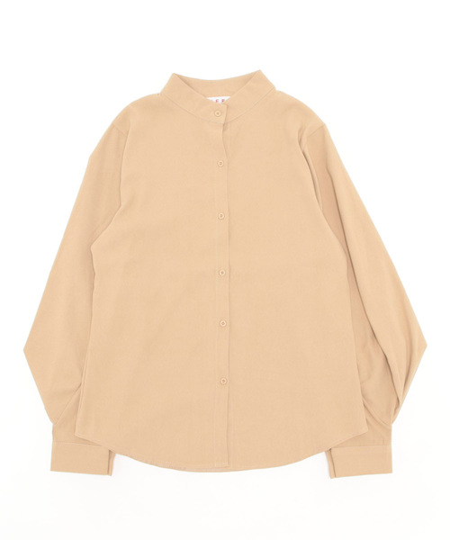 IO(イオ)(イオ)の「IO select / バルーン袖ルーズレギュラーカラーシャツ(シャツ/ブラウス・レディース・ホワイト/ブラック/ベージュ・LARGE/MEDIUM/X-LARGE)」の7枚目の写真