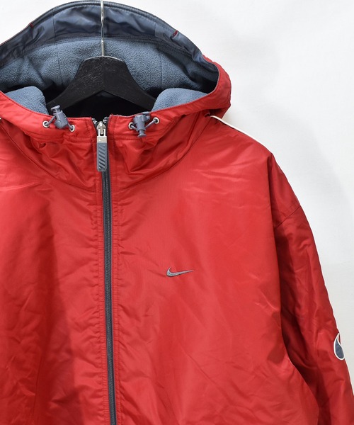 【ヴィンテージ古着】NIKE/ナイキ フード付き フルジップ ナイロンジャケット
