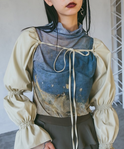 Fake Leather Bolero/フェイクレザーボレロ（カーディガン
