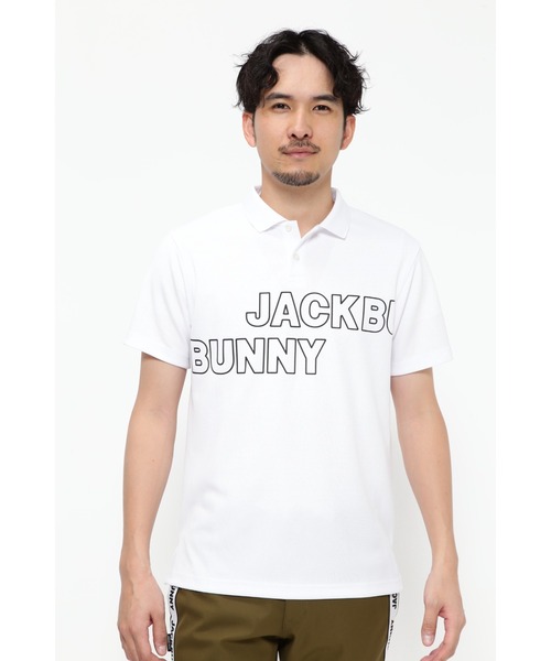 【Jack Bunny!!】ポリステルダブルカノコ 半袖ポロシャツ