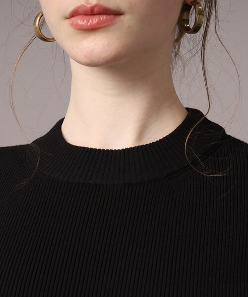 【美品】ドレステリア オーバーラップサークルコンビワンピース 人気定番】オーバーラップサークルコンビワンピース