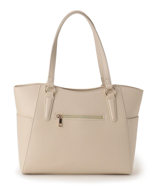 SHOO・LA・RUE（シューラルー）の「◆【通勤/通学】サイドポケットトート【A4】（トートバッグ・レディース・アイボリー/ブラック/グレー・00）」の6枚目の写真