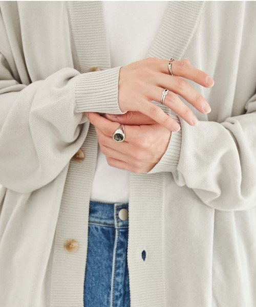 WEGO(ウィゴー)の「WEGO/リネンライクルーズカーディガン(カーディガン/ボレロ・メンズ・ライトグレー/グリーン/ネイビー/マスタード・MEDIUM/LARGE)」の17枚目の写真