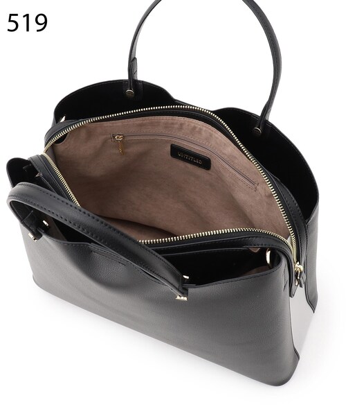 UNTITLED（アンタイトル）の「◆【通勤におすすめ】バイカラーライティトートバッグ（トートバッグ・レディース・ベージュ系その他2/ブラック系4・99）」の8枚目の写真