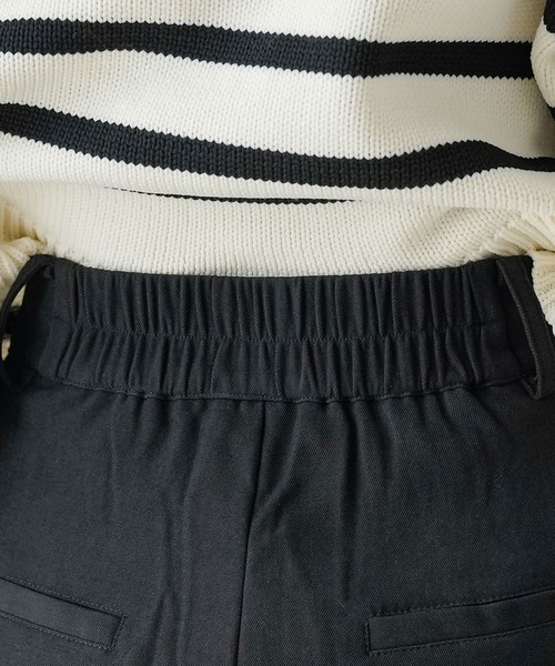 rectangle（レクタングル）の「ハイウエストタックワイドパンツ（その他パンツ・レディース・ブラック/ベージュ/オフホワイト・FREE）」の14枚目の写真