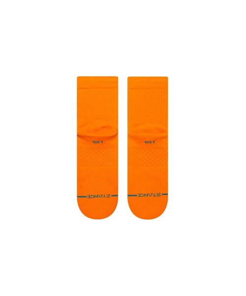 STANCE(スタンス)の「【STANCE/スタンス】ICON QUARTER ロゴソックス(ソックス/靴下・メンズ・オレンジ・LARGE)」の2枚目の写真
