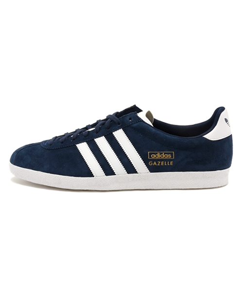 adidas(アディダス)の「ユニセックス アディダス ガゼル adidas GAZELLE OG Q21600(スニーカー・メンズ・ネイビー・23.5cm/27cm/23cm/24.5cm/26.5cm/24cm/28cm/27.5cm/28.5cm)」の2枚目の写真
