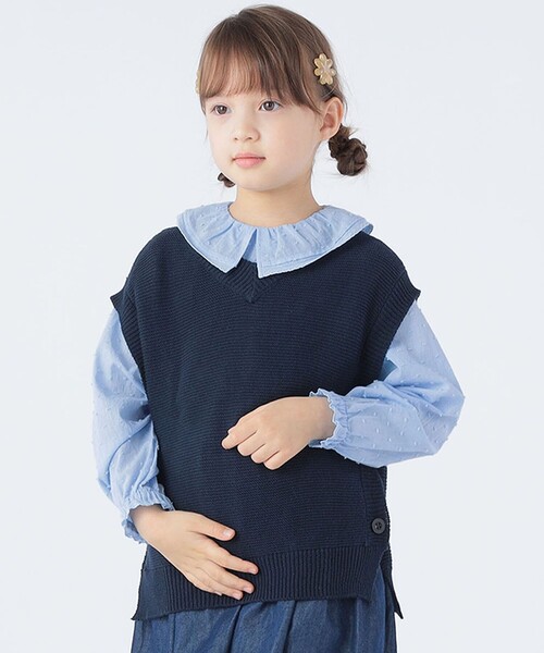 ships ネイビー ニットベスト 楽天市場】【SALE／50%OFF】＜手洗い可能