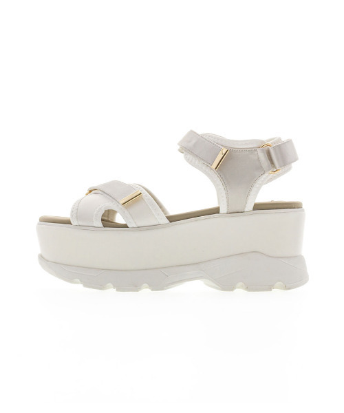 RANDA（ランダ）の「ボリュームソールスポーツサンダル（サンダル・レディース・ダークブラウン/ピンクベージュ/クリーム・LL/S/M/L）」の19枚目の写真