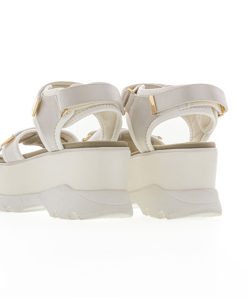 RANDA（ランダ）の「ボリュームソールスポーツサンダル（サンダル・レディース・ダークブラウン/ピンクベージュ/クリーム・LL/S/M/L）」の20枚目の写真