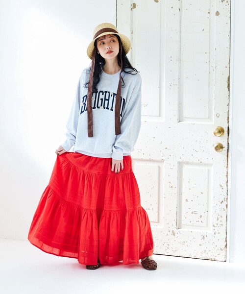 FREAK'S STORE（フリークスストア）の「インドピンタックスカート