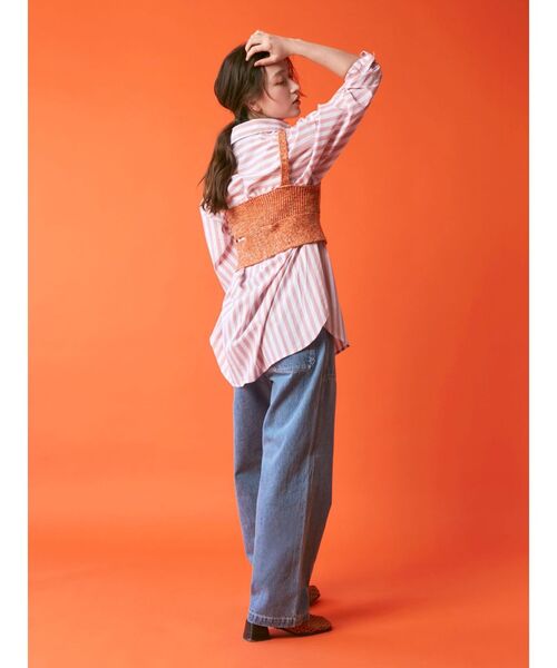 Ungrid（アングリッド）の「サイドカットニットビスチェ（ニット/セーター・レディース・アイボリー/オレンジ/グリーン・FREE）」の6枚目の写真