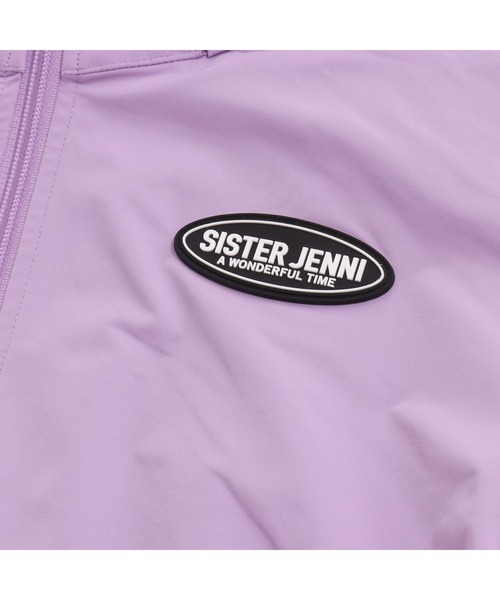 SISTER JENNI(SISTER JENNI)の「フード収納袖切替えウィンドブレーカー(ナイロンジャケット・キッズ・ブラック/ラベンダー・130cm/150cm/160cm/140cm)」の15枚目の写真