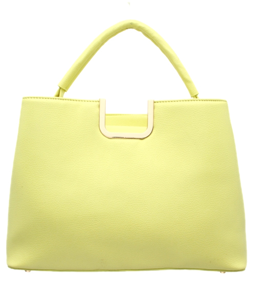 DISCOAT（ディスコート）の「【Discoat】U金具2wayショルダー（ショルダーバッグ・レディース・ベージュ/ブルー/イエロー/ホワイト・ﾌﾘ-）」の4枚目の写真