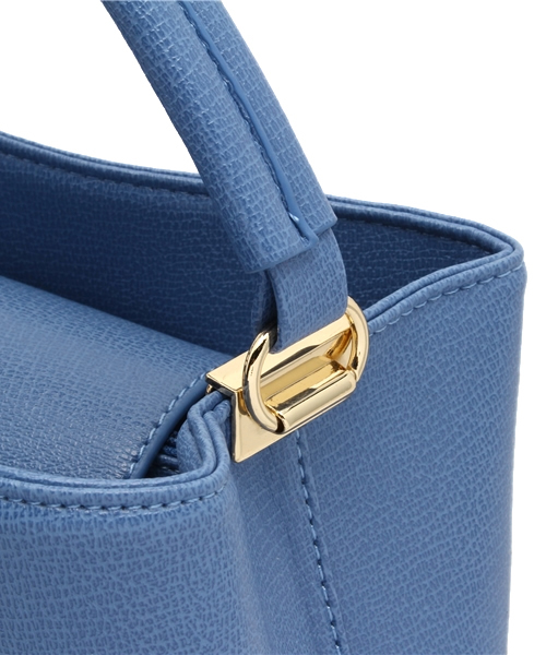 DISCOAT（ディスコート）の「【Discoat】U金具2wayショルダー（ショルダーバッグ・レディース・ベージュ/ブルー/イエロー/ホワイト・ﾌﾘ-）」の9枚目の写真