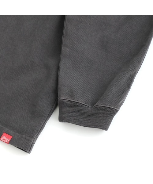 Manhattan Portage（マンハッタンポーテージ）の「L/S Print T-Shirt（Tシャツ/カットソー・メンズ・チャコールグレー/アイボリー/パープル・LARGE/MEDIUM）」の10枚目の写真