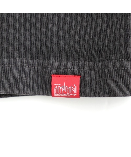 Manhattan Portage（マンハッタンポーテージ）の「L/S Print T-Shirt（Tシャツ/カットソー・メンズ・チャコールグレー/アイボリー/パープル・LARGE/MEDIUM）」の13枚目の写真