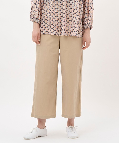 NIMES(ニーム)の「クロップドパンツ(その他パンツ・レディース・サックスブルー/ネイビー/ベージュ・0/1)」の6枚目の写真