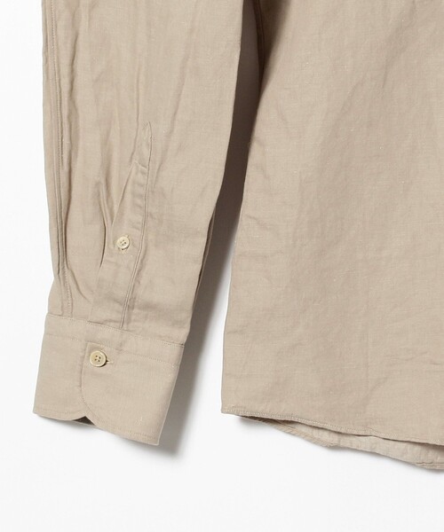 ALESSANDRO GHERARDI × BEAMS F / 別注 コットンヘンプ サファリシャツ