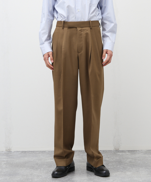 セール】【MARKAWARE / マーカウェア】DPLEATED CLASSIC WIDE 120S