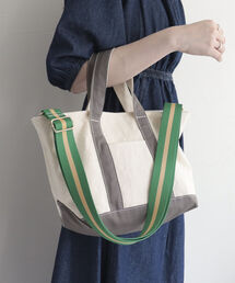 fredy emue | テープショルダーキャンバストートバッグ(トートバッグ)