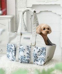 LAURA ASHLEY（ローラアシュレイ）の「LAURA ASHLEY/花柄キャリーバッグ（ペット用キャリーケース）」