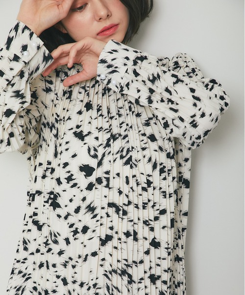 SMILE ORCHIDスマイルオーキッド ノースリーブプリーツドレスワンピース ドレス・ワンピース SMILE ORCHID