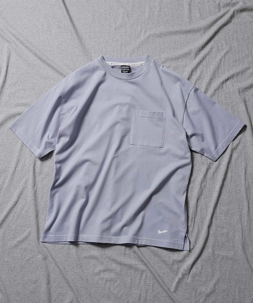NUMBER (N)INE(ナンバーナイン)の「CLASSIC COTTON POCKET OVER T-SHIRT / クラシック コットン スクエアポケット オーバーTシャツ(Tシャツ/カットソー・メンズ・ブルーグレー/ネイビー/ブラック/ホワイト/アッシュグレー・3/4/2)」の1枚目の写真