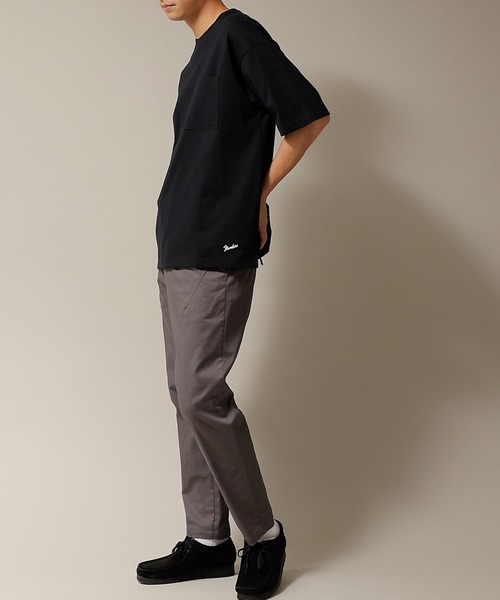 NUMBER (N)INE(ナンバーナイン)の「CLASSIC COTTON POCKET OVER T-SHIRT / クラシック コットン スクエアポケット オーバーTシャツ(Tシャツ/カットソー・メンズ・ブルーグレー/ネイビー/ブラック/ホワイト/アッシュグレー・3/4/2)」の20枚目の写真