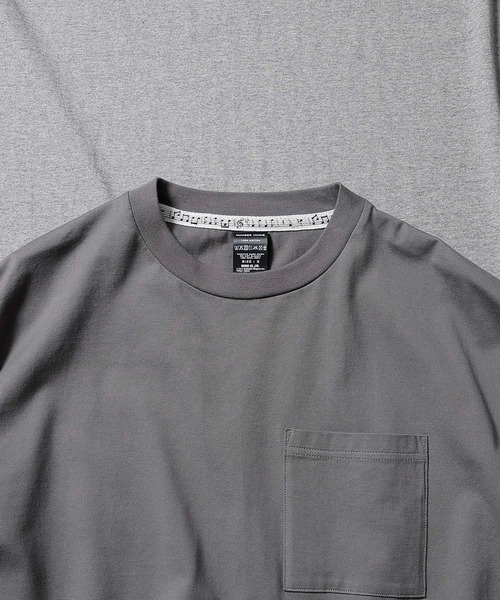 NUMBER (N)INE(ナンバーナイン)の「CLASSIC COTTON POCKET OVER T-SHIRT / クラシック コットン スクエアポケット オーバーTシャツ(Tシャツ/カットソー・メンズ・ブルーグレー/ネイビー/ブラック/ホワイト/アッシュグレー・3/4/2)」の18枚目の写真