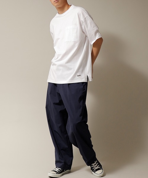 NUMBER (N)INE(ナンバーナイン)の「CLASSIC COTTON POCKET OVER T-SHIRT / クラシック コットン スクエアポケット オーバーTシャツ(Tシャツ/カットソー・メンズ・ブルーグレー/ネイビー/ブラック/ホワイト/アッシュグレー・3/4/2)」の8枚目の写真