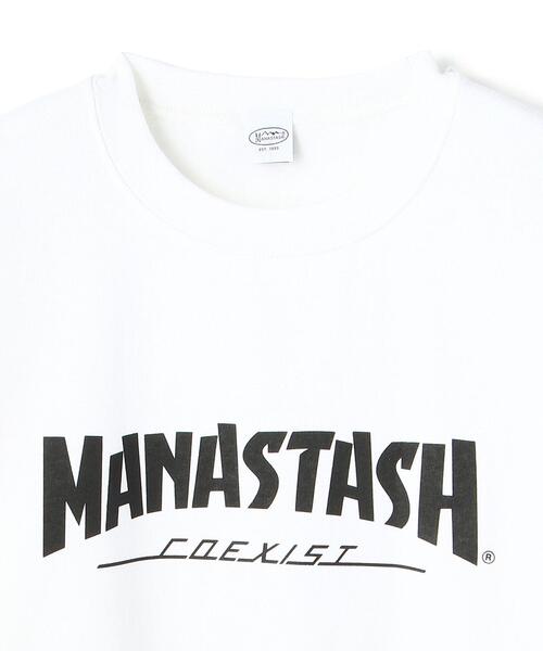MANASTASH（マナスタッシュ）の「MANASTASH/マナスタッシュ/ThrashLogoSweat/スラッシュロゴスウェット（スウェット・メンズ・ブラック/ホワイト・F/L/M/XL）」の10枚目の写真