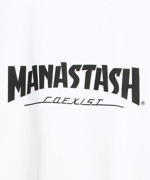 MANASTASH（マナスタッシュ）の「MANASTASH/マナスタッシュ/ThrashLogoSweat/スラッシュロゴスウェット（スウェット・メンズ・ブラック/ホワイト・F/L/M/XL）」の12枚目の写真