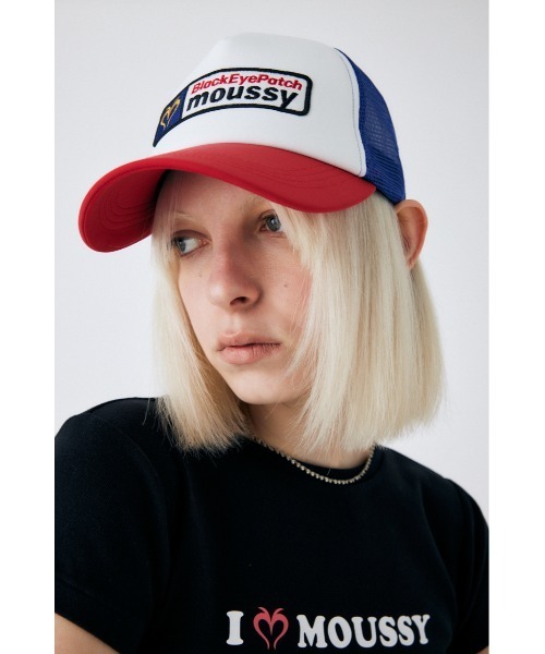 MOUSSY（マウジー）の「BEP×MOUSSY LOGO MESH キャップ（キャップ・レディース・ブラック/ブラウン/マルチ・FREE）」の19枚目の写真