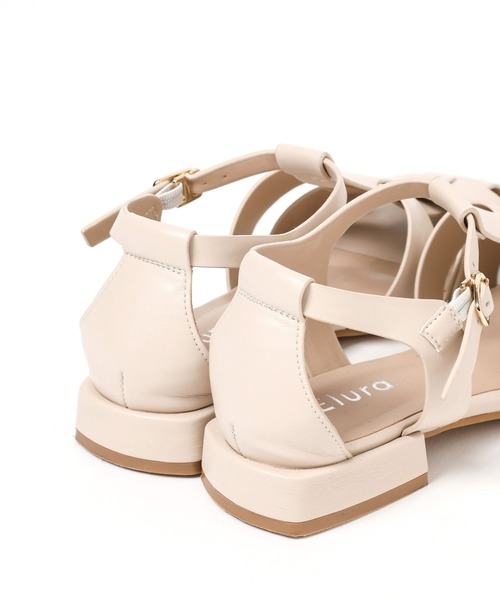 Elura（エルーラ）の「疲れしらずグルカサンダル（サンダル・レディース・ブラック/アイボリー・LARGE/MEDIUM）」の6枚目の写真